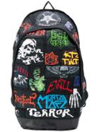 Ktz Digital Print Patch Backpack - Black