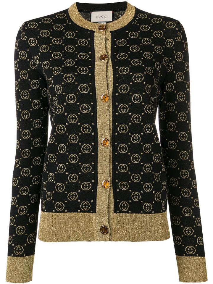 Gucci Gg Cardigan - Black
