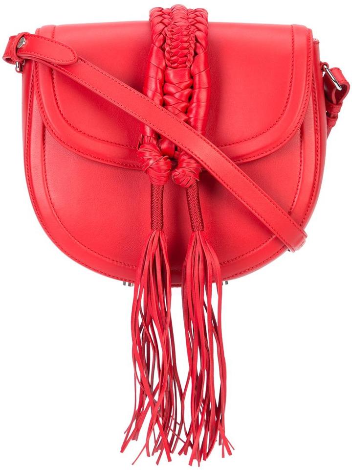 Altuzarra 'ghianda' Saddle Bag, Women's, Red, Leather