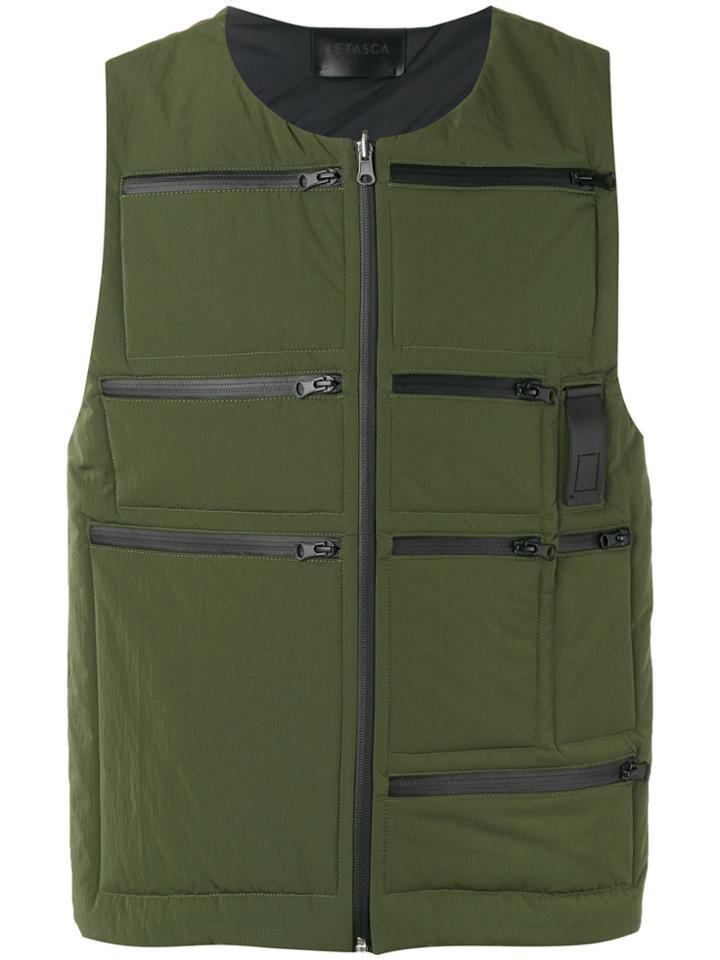 Letasca Cargo Gilet - Green