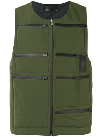 Letasca Cargo Gilet - Green