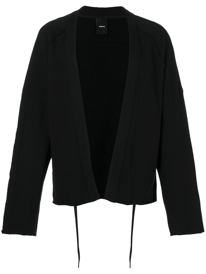 Damir Doma Raw Edge Cardigan - Black