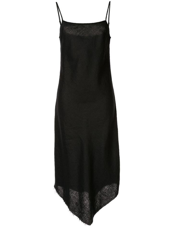 Venroy Asymmetric Hem Dress - Black