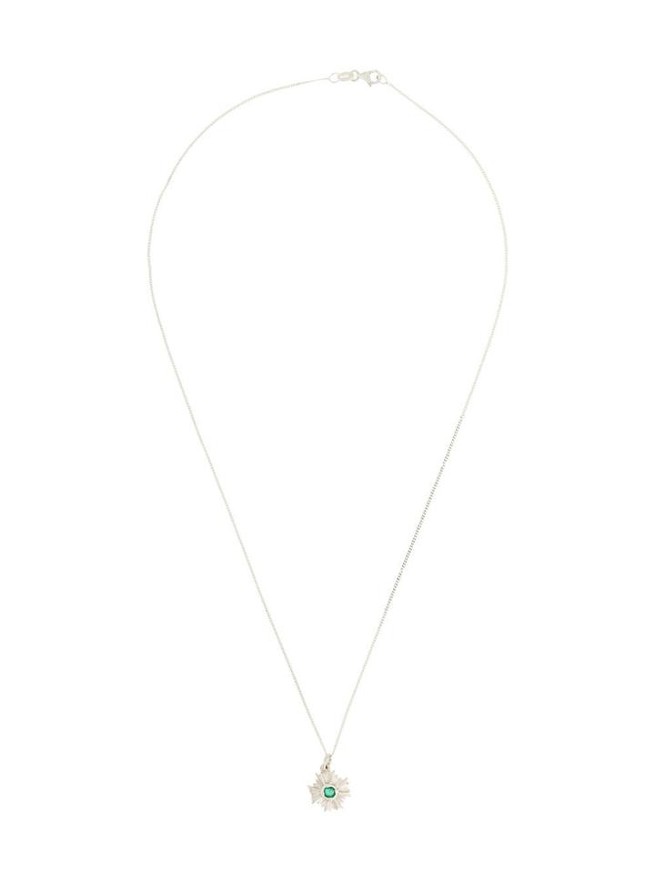 Meadowlark August Necklace - Silver