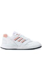 Adidas Panelled Sneakers - White