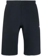 Champion Logo Embroidered Bermuda Shorts - Blue
