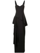 Chalayan Layered Sleeveless Gown - Black