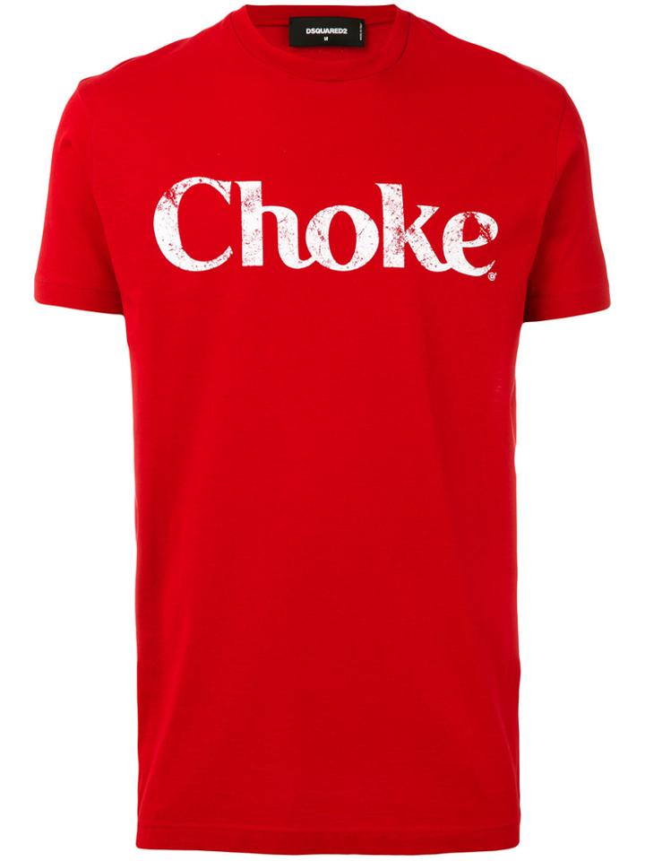 Dsquared2 Choke Print T-shirt