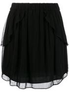 Iro Layered Skirt - Black