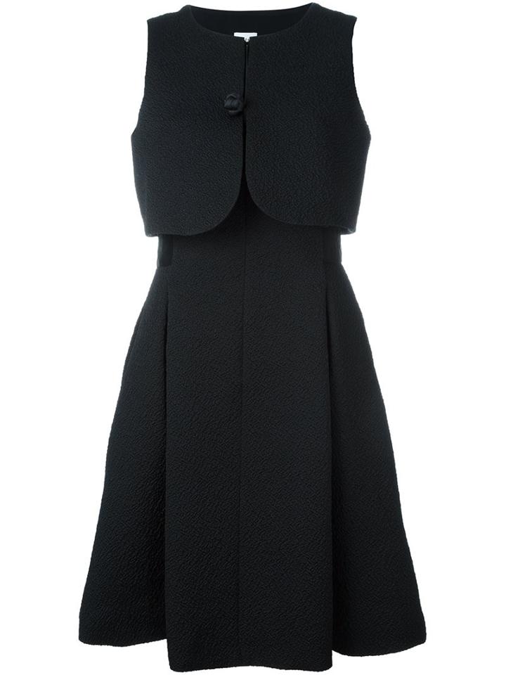 Armani Collezioni Button Detail Dress