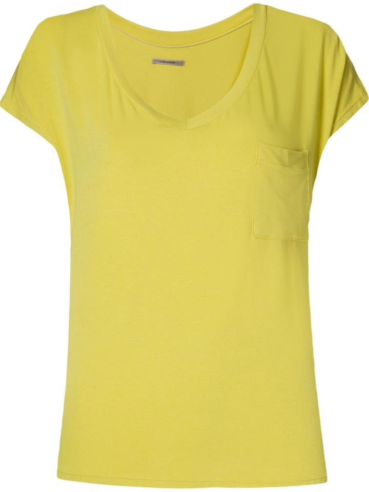 Lygia & Nanny Short Sleeves T-shirt, Women's, Size: 40, Yellow/orange, Polyamide
