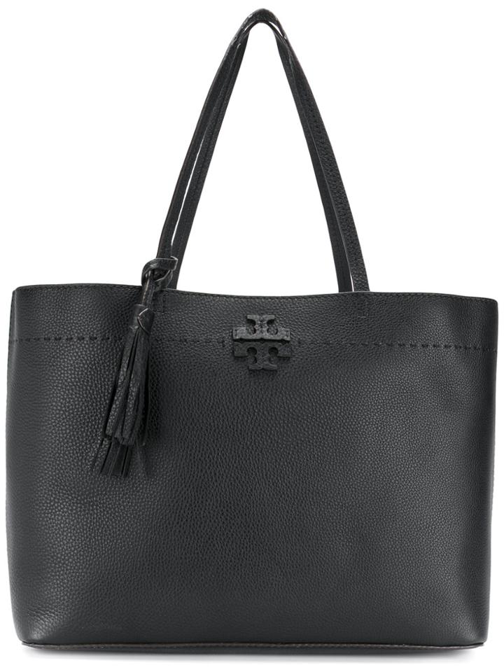 Tory Burch Mcgraw Tote - Black