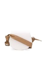 Mm6 Maison Margiela Foldover Top Crossbody Bag - White