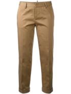 Dsquared2 Slim Capri Trousers - Brown