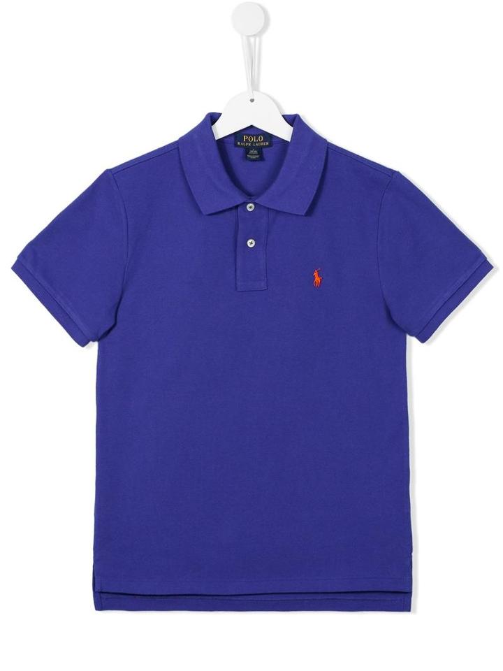 Ralph Lauren Kids Short Sleeve Polo Shirt, Boy's, Size: 14 Yrs, Blue