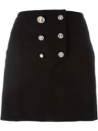 Anthony Vaccarello Buttoned Mini Skirt
