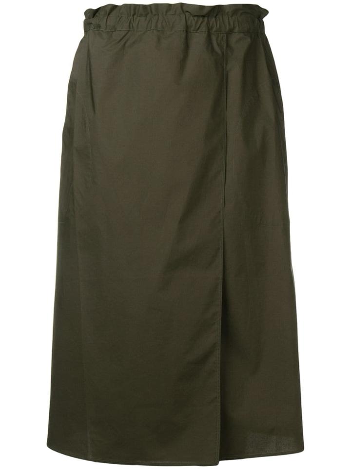 Sofie D'hoore Plain Straight Skirt - Green