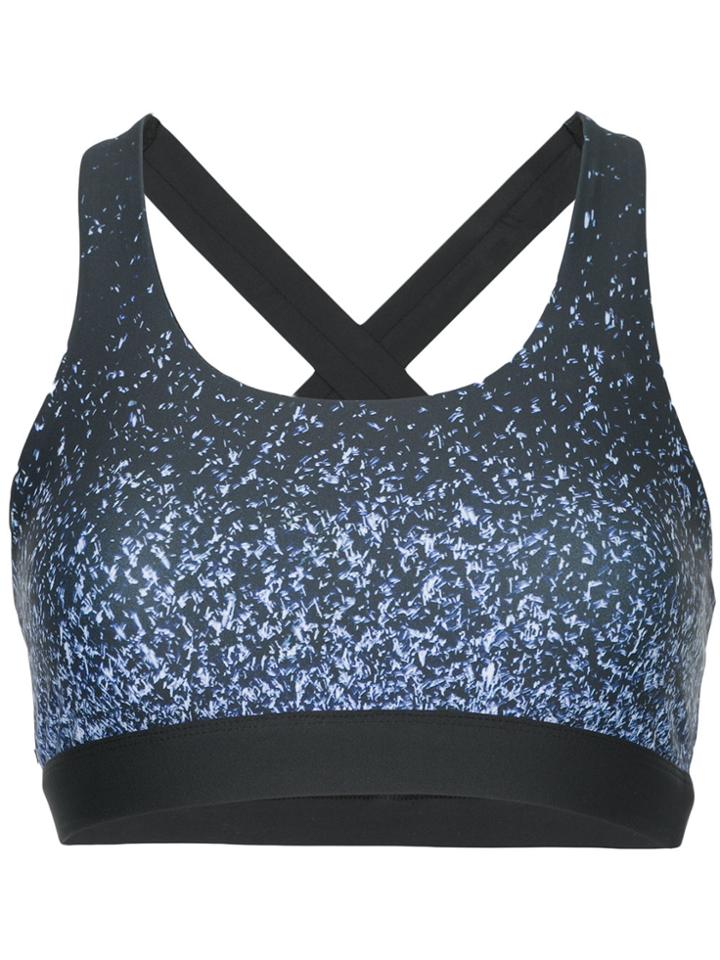 Nimble Activewear X Back Crop Top - Black