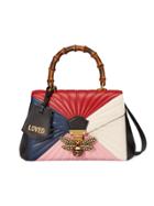 Gucci Queen Margaret Quilted Leather Top Handle Bag - Multicolour