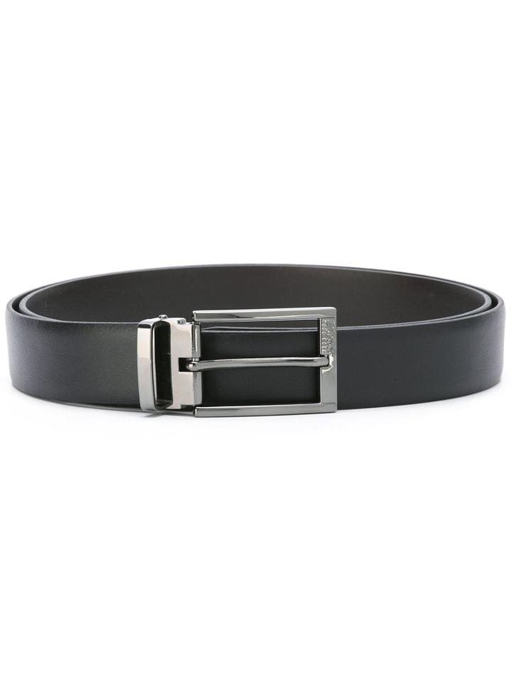 Classic Belt - Men - Leather - One Size, Black, Leather, Boss Hugo Boss