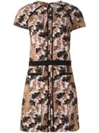 Carven Robe Manches Dress - Brown