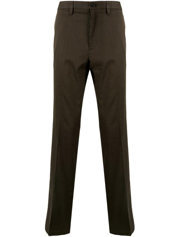Kent & Curwen Straight Leg Trousers - Green