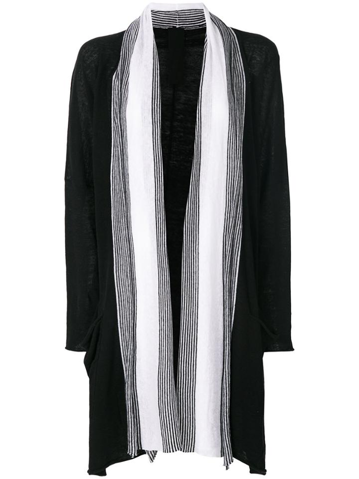Rundholz Black Label Colour-block Striped Cardigan