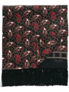 Saint Laurent Paisley Print Scarf - Multicolour