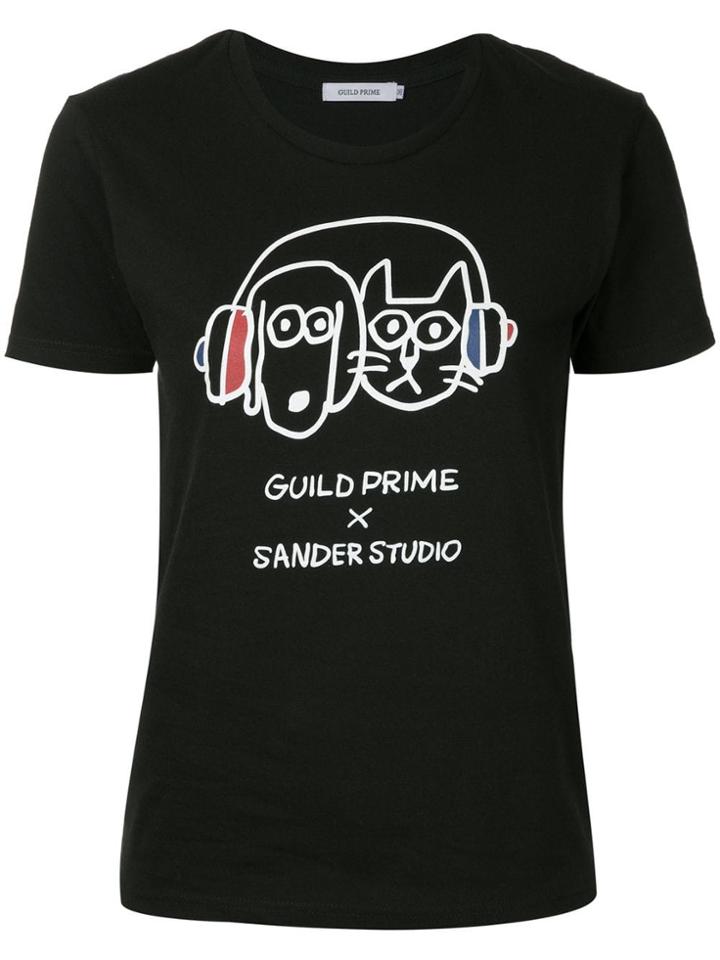 Guild Prime Logo Graphic Print T-shirt - Black