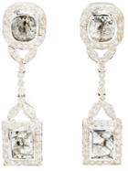 Saqqara Art Deco Style Diamond Drop Earrings