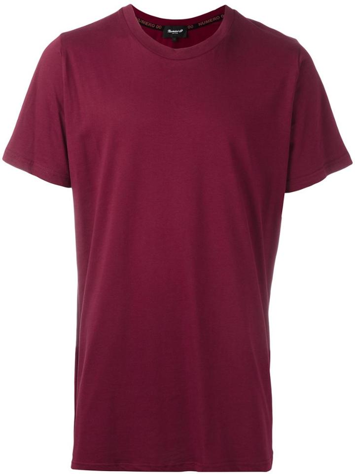 Numero00 00 Print T-shirt - Pink & Purple