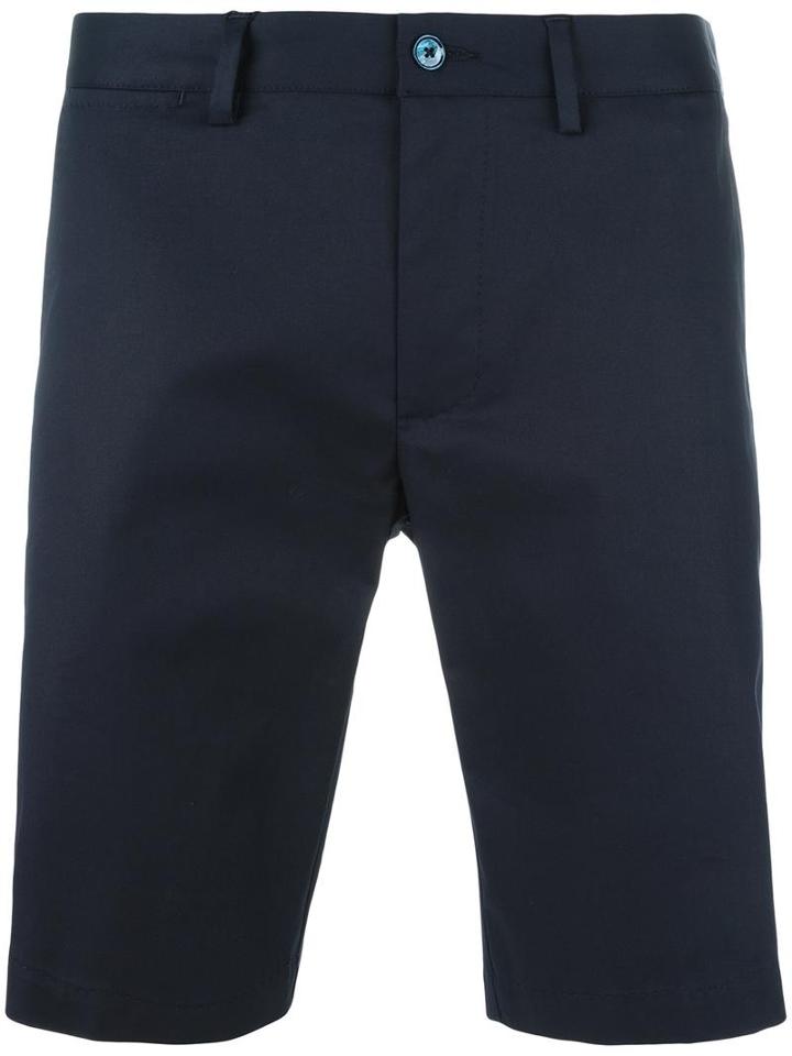 Dolce & Gabbana Chino Shorts, Men's, Size: 52, Blue, Cotton/spandex/elastane
