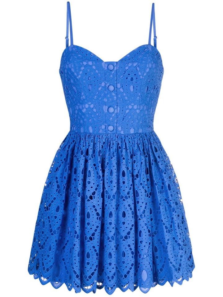 Alice+olivia Nella Dress - Blue