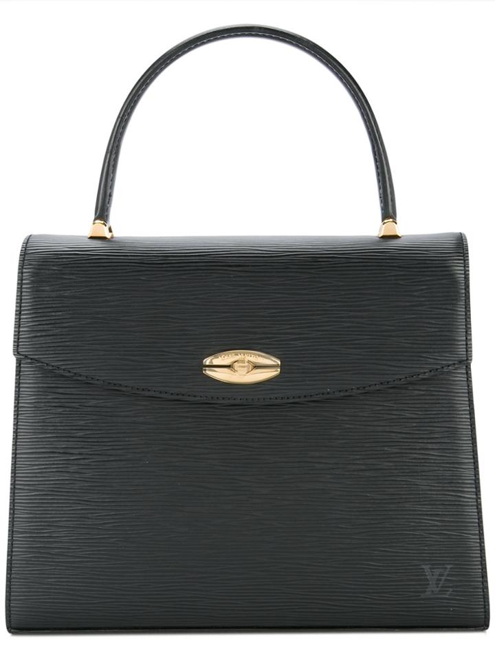 Louis Vuitton Vintage Epi Malesherbes Handbag - Black