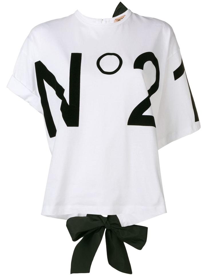 No21 Printed T-shirt - White