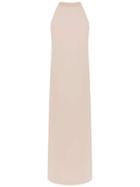 Egrey Straight Long Dress - Nude & Neutrals