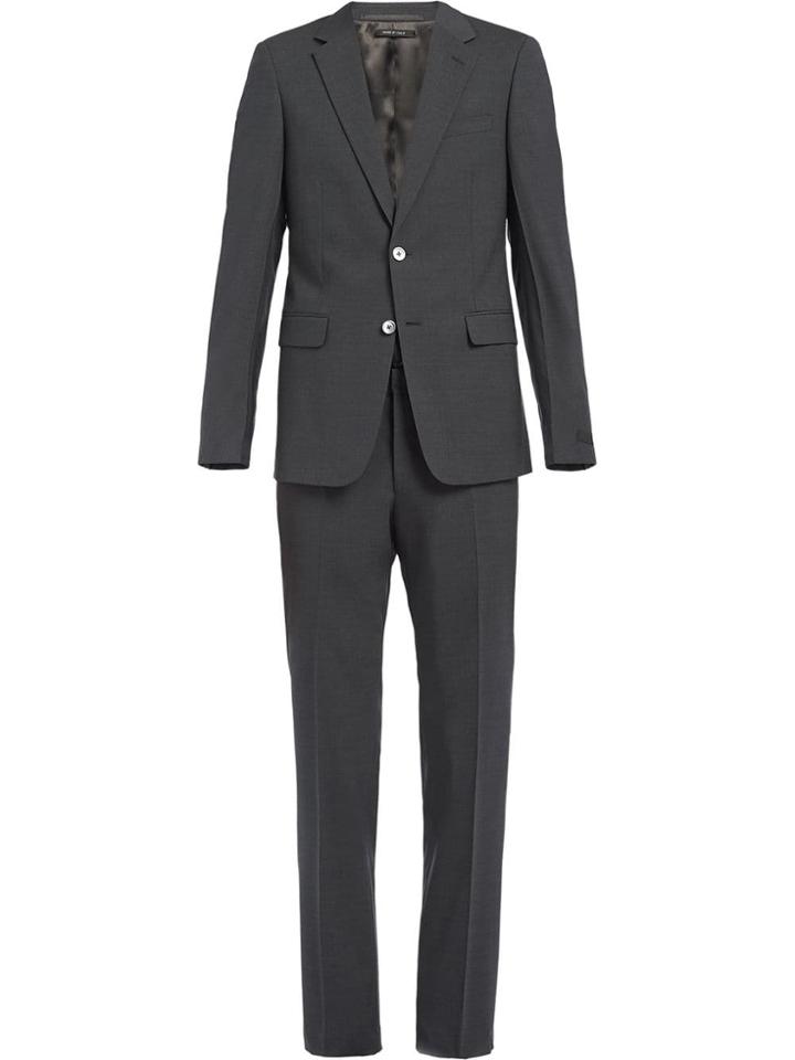 Prada Classic Two-piece Suit - Grey