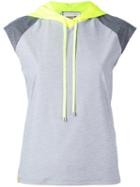 Monreal London Sleeveless Performance Hoodie, Women's, Size: Small, Grey, Polyamide/polyester/spandex/elastane