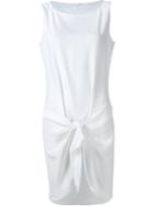 Peter Cohen Sleeveless Wrap Top, Women's, Size: Xs, White, Silk
