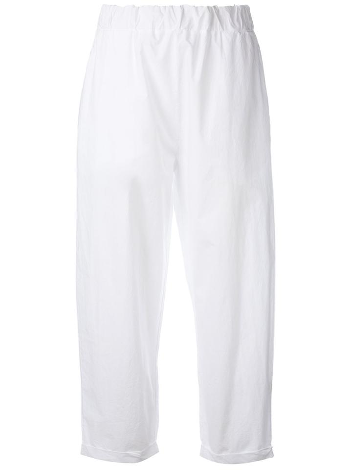 Labo Art Track Trousers, Women's, Size: 0, White, Cotton
