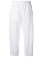 Labo Art Track Trousers, Women's, Size: 0, White, Cotton