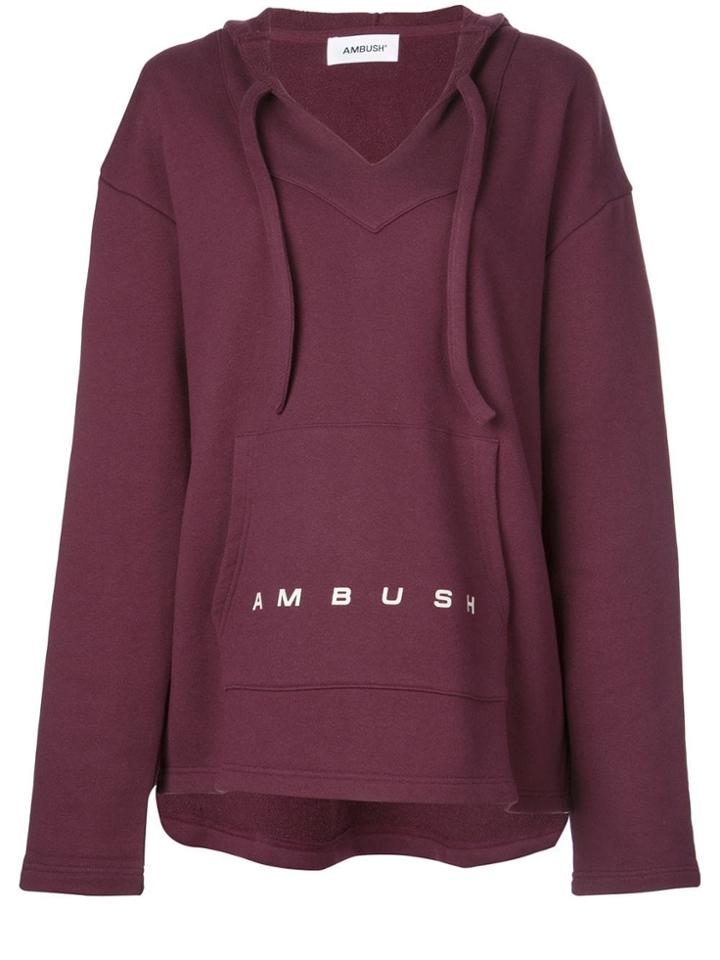 Ambush Oversized Hoodie - Red