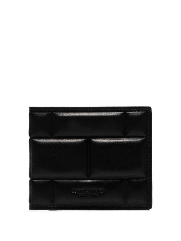 Bottega Veneta Padded Billfold Wallet - Black