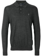 Polo Ralph Lauren Long-sleeved Polo Shirt - Grey