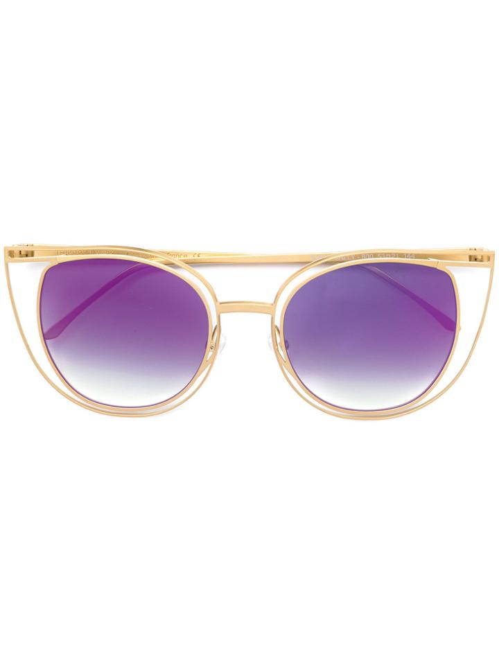 Thierry Lasry Eventually Na800 Sunglasses - Yellow & Orange