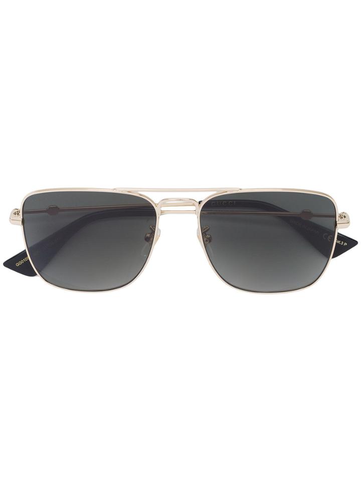 Gucci Eyewear Gg0108s Sunglasses - Metallic