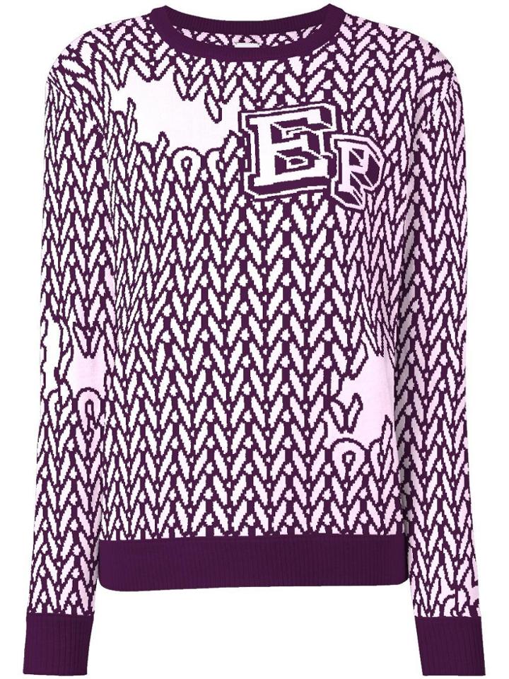 Opening Ceremony Umd X Opening Ceremony Crew Jumper - Pink & Purple