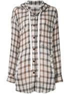 Faith Connexion Mid-length Plaid Jacket - Brown