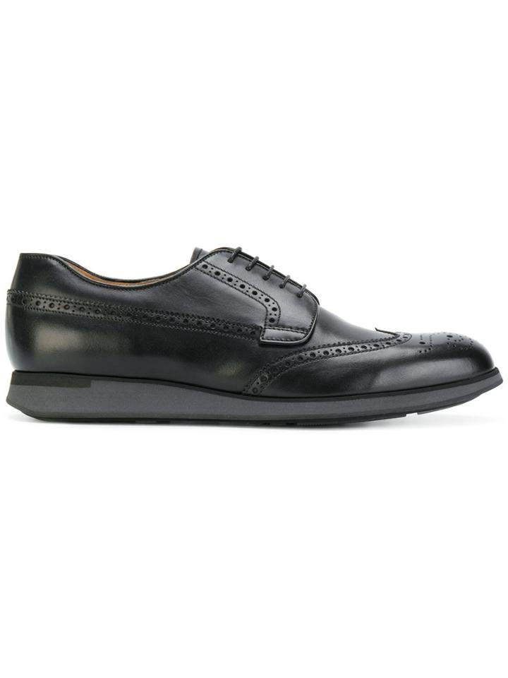Church's Wedge Sole Derby Shoes - Black