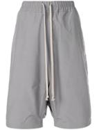 Rick Owens Drkshdw Drawstring Shorts - Grey